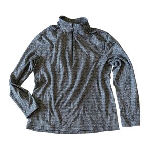 Lululemon Surge Warm 1/2 Zip Men' Top Gray Long Sleeve Pullover sweatshirt XL